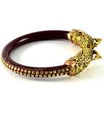 Striking Bangles Kara Colour Maroon