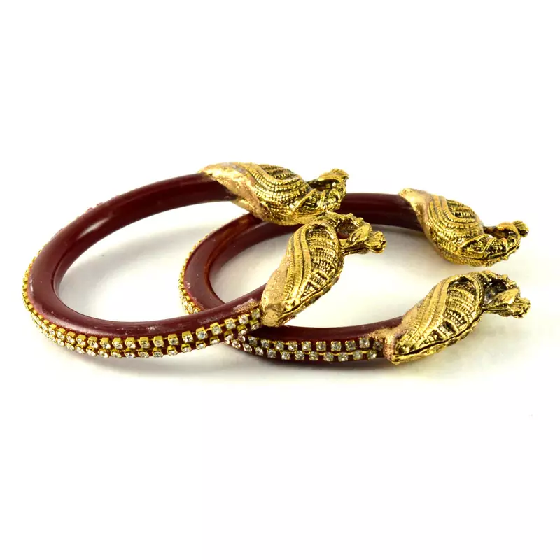 Exclusive Bangles Colour Red