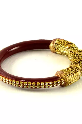 Sizzling Bangles Kara  Colour Red