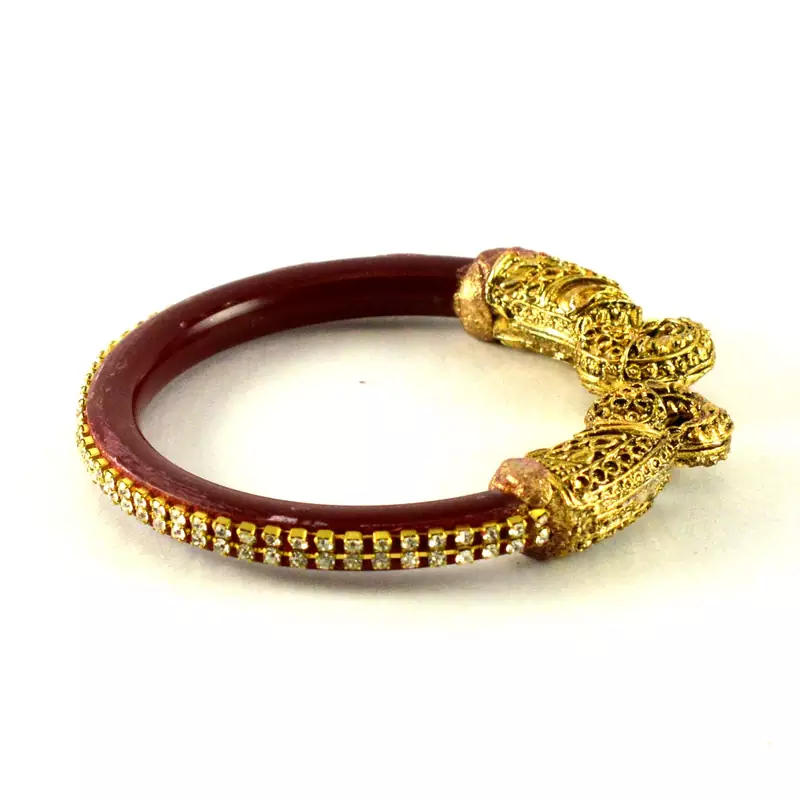 Sizzling Bangles Kara  Colour Red