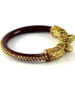 Amazing Bangles Kara Colour Maroon