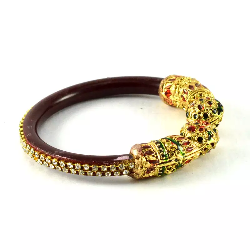 Exclusive  Bangles Kara Colour Maroon
