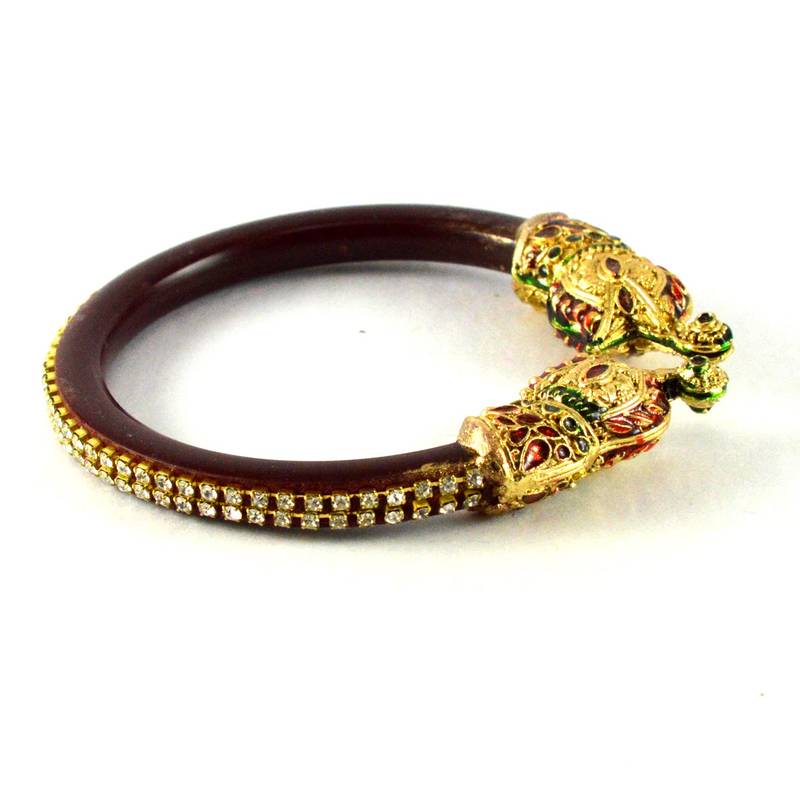 Exclusive Bangles Kara Colour Maroon