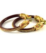 Acrylic  Bangles Colour Maroon