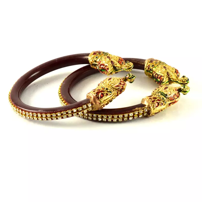 Acrylic  Bangles Colour Maroon