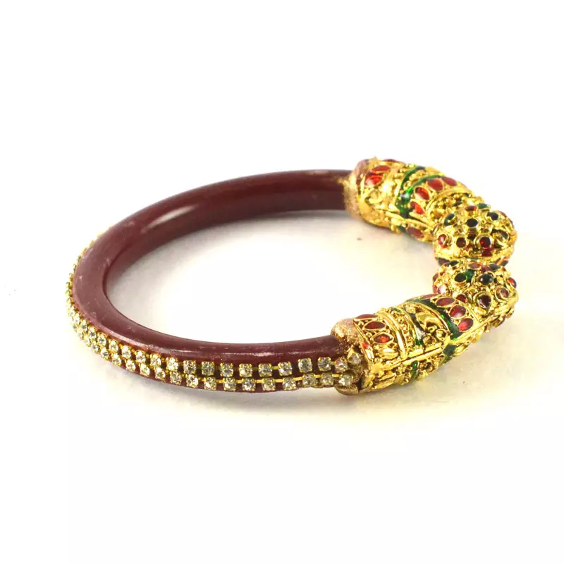 Acrylic  Bangles Kara Colour Red