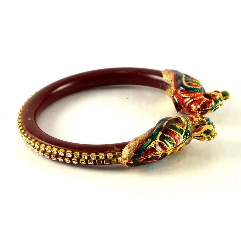 Pretty  Bangles Kara Colour Red