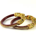 Radiant  Bangles Colour Red