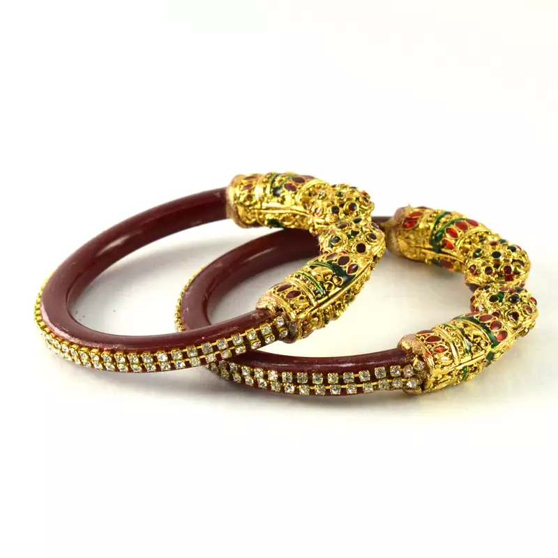 Radiant  Bangles Colour Red