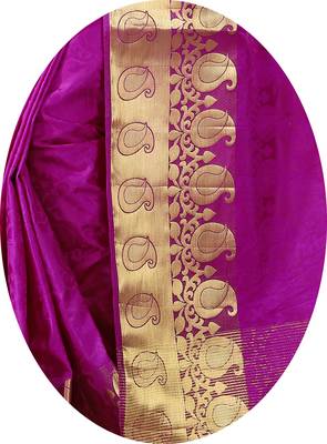 Majnata woven banarasi silk saree with blouse 5