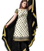 Traditional Printed Pure Cotton Churidar Material PSL662