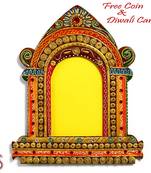 Royal Palace Window Wood And Clay Art Work Wall Photo Frame