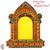Royal Palace Window Wood And Clay Art Work Wall Photo Frame