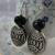 The Black and Silver Earrings