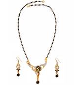 Traditional  Kareena Kapoor Inspired Meenakari Design Mangalsutra Set