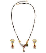 Traditional  Kareena Kapoor Inspired Meenakari Design Mangalsutra Set