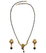 Traditional  Kareena Kapoor Inspired Meenakari Design Mangalsutra Set