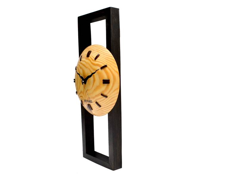 Traditional Wooden Wall Clock for Home