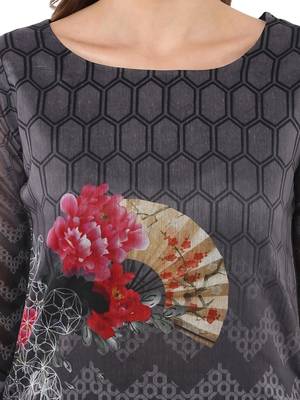 Multi stitched Poly Chanderi stitched kurti 4