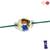 Kids Rakhi - Bal Hanuman with Cricket bat
