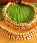 Gorgeous Antique Pearl Designer Anklets