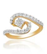 Yellow metallic rings