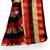 Multicolor printed cotton silk saree with blouse