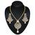 Exclusive Austrian Stone Gold Finishing Pendant Set