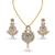 Exclusive Austrian Stone Gold Finishing Pendant Set