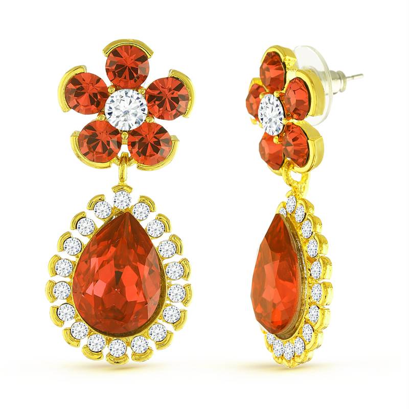 Exclusive Design Red Gold Finish Tops