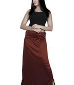 Multicolor micro satin lycra petticoat