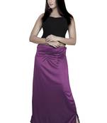 Multicolor micro satin lycra petticoat