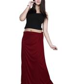 Multicolor micro satin lycra petticoat