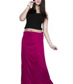 Multicolor micro satin lycra petticoat