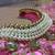 Pink hand work satin SIlk Brown Chiffli Embroidery RedyMade Girls Party wear Gown (4-14 years)