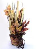 Artificial Maple leaves and imported Dried willows Arrangement