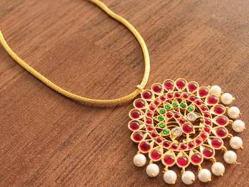 Beautiful Real Kemp Temple Necklace 1