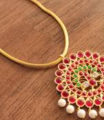 Beautiful Real Kemp Temple Necklace