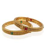 All timer gold plated antique bangle