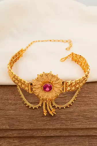 Gold ruby  bajuband