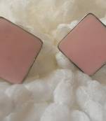 Baby Pink Stud Earrings-06092