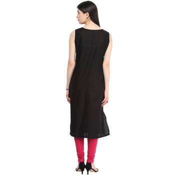 Multicolor woven cotton stitched kurtas-and-kurtis 2