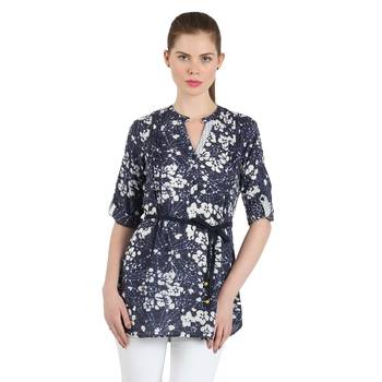 Blue tunic stitched kurti 1