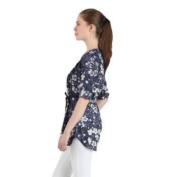 Blue tunic stitched kurti 3
