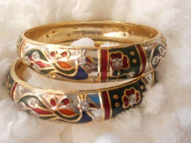 Peacock Bangles-08138