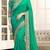 Green Embroidered Georgette Saree With Blouse