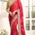 Maroon Embroidered Georgette Saree With Blouse