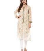 Multicolor printed cotton stitched kurtas-and-kurtis