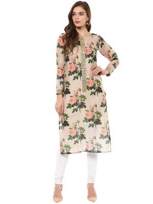 Multicolor printed cotton stitched kurtas-and-kurtis 1