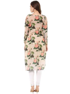 Multicolor printed cotton stitched kurtas-and-kurtis 3